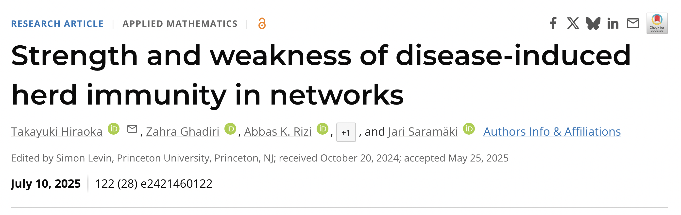 PNAS 122 (28) e2421460122